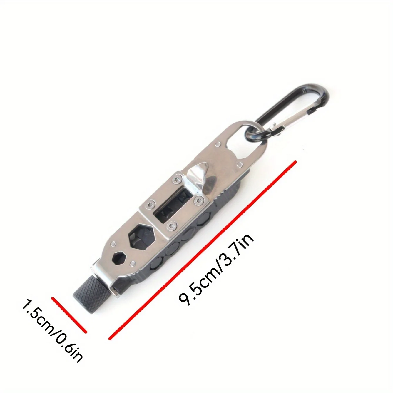 GEM Multi-Tool 6-in-1 Pocket Screwdriver Set with LED Light