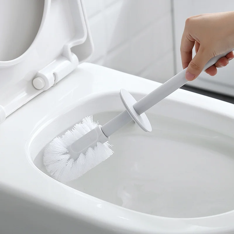 Long-Handle-Toilet-Brush-Set-Modern-Bathroom-Cleaning-Brush-Floor-Stand-Corner-Clean-Tool-With-Holder.jpg Hosszú Fogantyú Wc -Kefe Készlet Modern Fürdőszoba Tisztító Kefe Padló Állvány Tiszta Szerszám Tartó Fürdőszobával Kiegészítők - Image 2