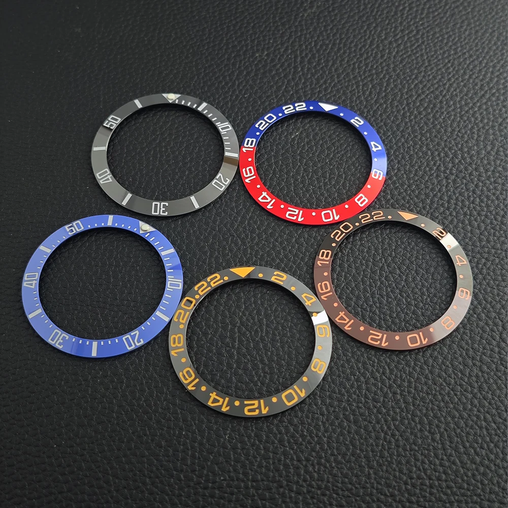 Premium Ceramic/Aluminum Watch Bezel Insert - High-Quality Mechanical Accessory