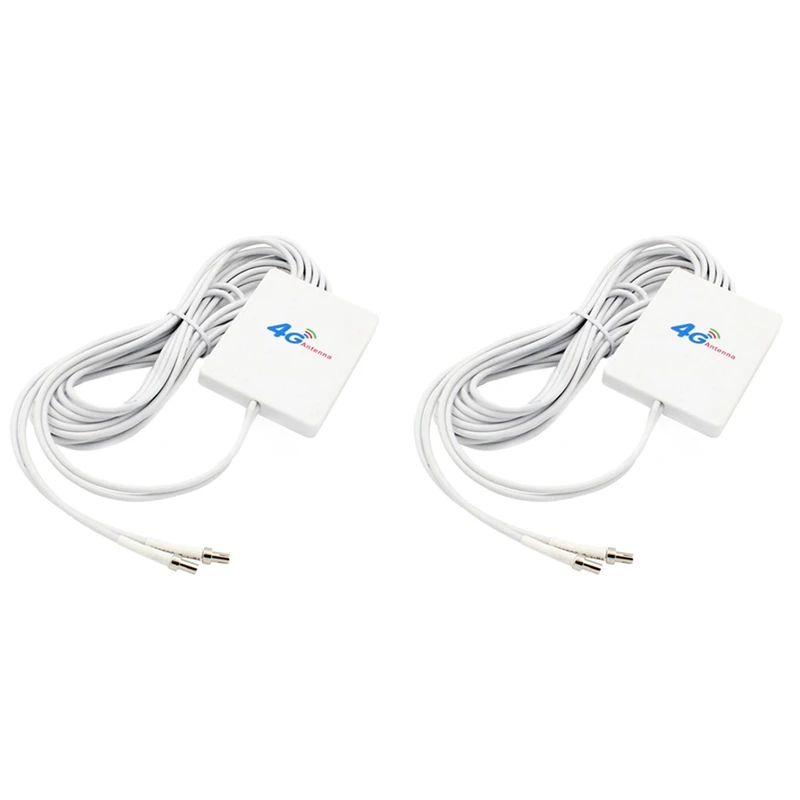 

2X 4G LTE Antenna TS9 Connector 4G LTE Antenna External Wifi Antenna Signal Booster
