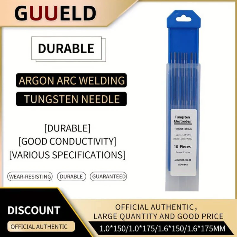 Tungsten electrodes 10 pcs Tungsten Electrode Head Needle/Wire for TIG WSME SUPER Welding Machine