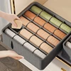 20/6/7/1 Grids Cation PP Sock Bra Pants Simplicity Organizers Of Cabinets And Drawers Home Sorting Boxes Storage Organizer Box 2