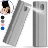2 in 1 Touchscreen Mist Microfiber Cloth Cleaner Spray Bottle Portable Reusable Cleaning Solution for Phone Laptop IPad Pro 1