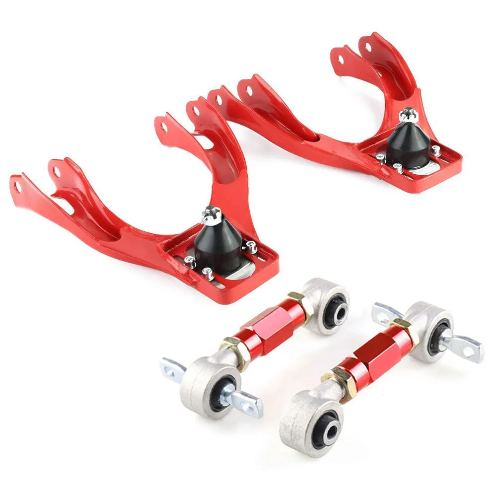 Kit Bras De Carénage Arrière Réglable Pour Honda Civic 92-95 / Acura Integra – Couleur Rouge, Neuf