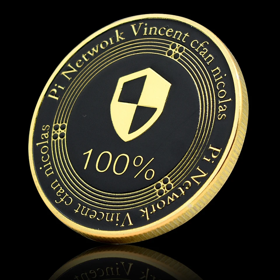 금도금 장식품 20190314 파이 네트워크, 빈센트 Cfan Nicolas 메모리 선물 - AliExpress