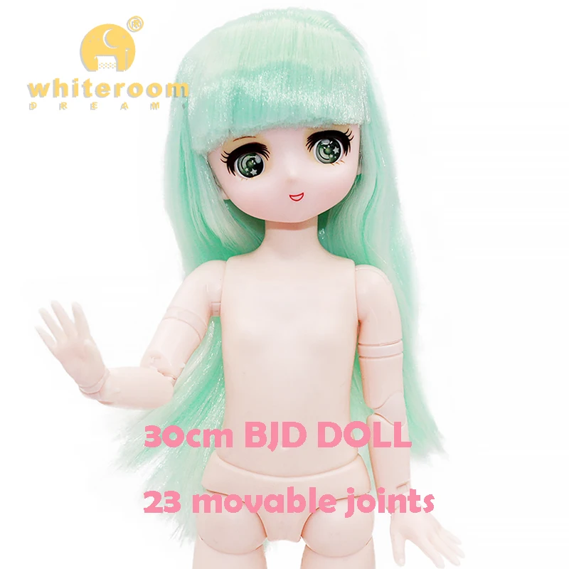 1/6 Bjd Puppe Hochzeit Kleid Anime Prinzessin Kleid Action-figuren Sphärische Gelenk Puppe Für Kinder Spielzeug Mädchen Cosplay 30cm lolita – Detail 37