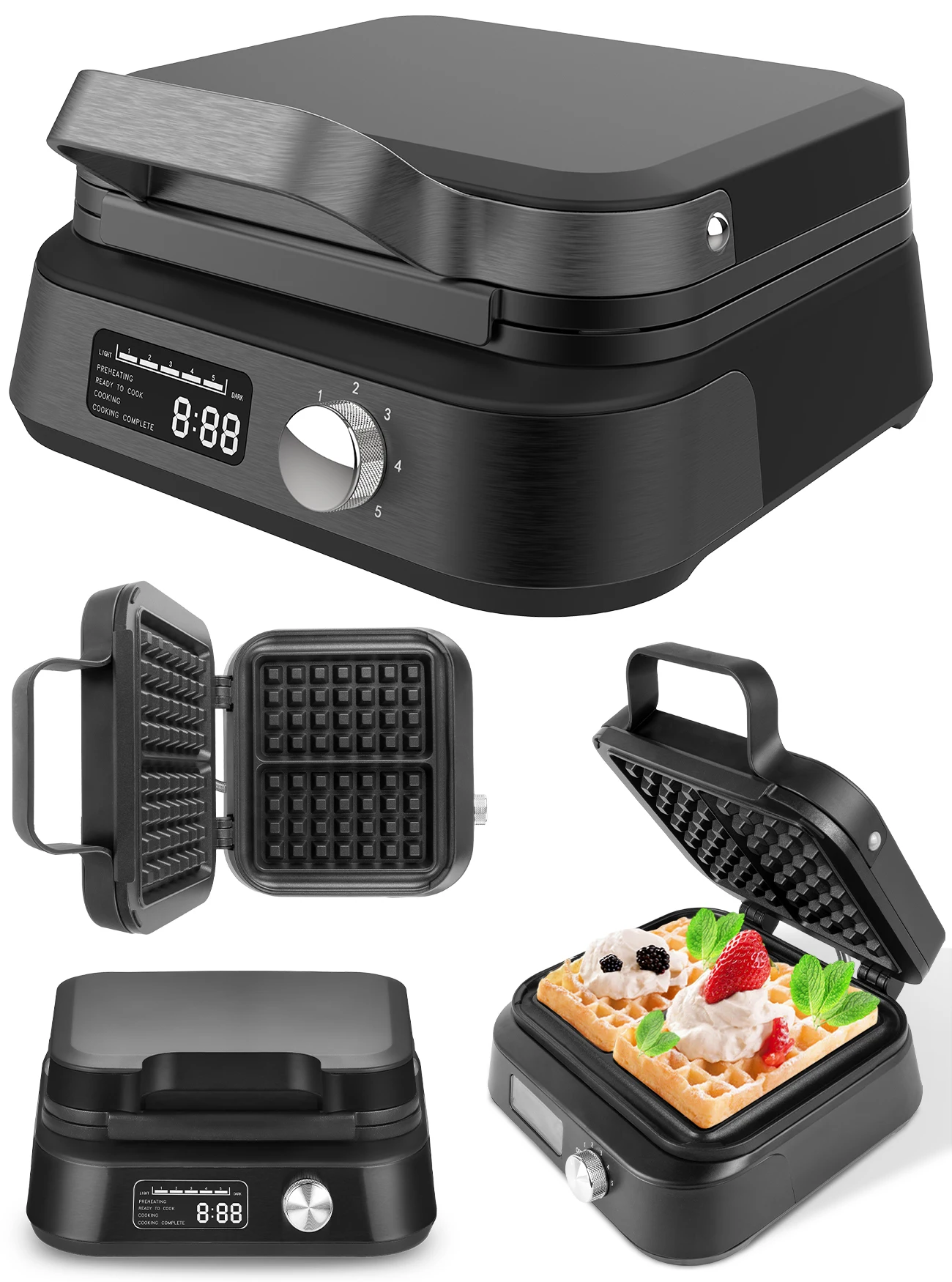 Gofrownica 2200W z Polski za $36.99 / ~141zł