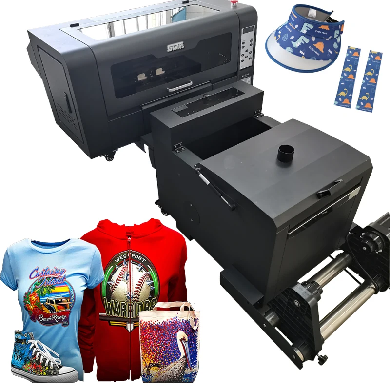 

Dtf Printer Printing Machine Powder Shaker Ink Drying Oven A3 Double Xp600 I3200 Heads Roll Pet Film Transfer Dtf Printer
