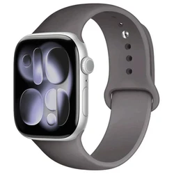 Premium Silicone Sport Strap for Apple Watch - Versatile and Durable Band Replacement (22 Cocoa)