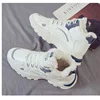 Men Casual Sneaker New Plush Lining Sports Shoes Reflected High Top Male Students Running Thick Soled Lace Up Cotton Shoes 5