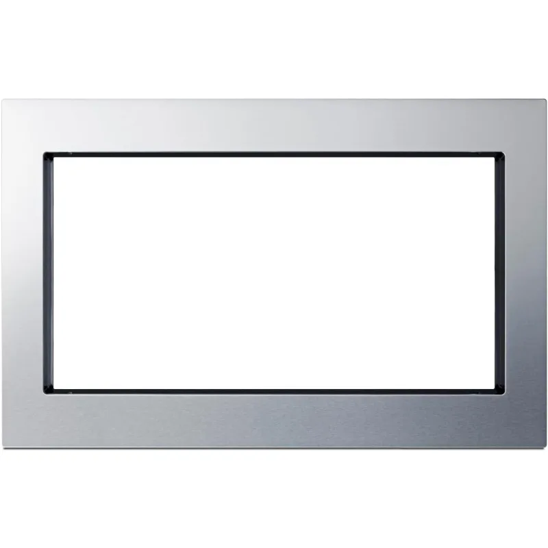 Summit 27” and 30" Built-In Microwave Oven Stainless Steel, 2.2 Cubic Feet, with Trim Kit Digital Control Panel, 1200W (30 Inch) 6