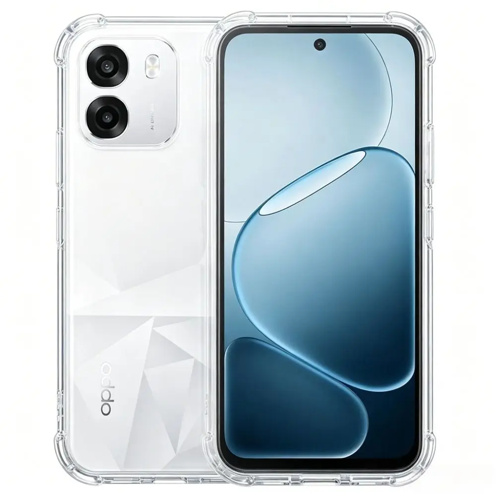 Clear Soft Silicone Back Cover - Transparent Phone Case