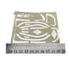 Metal Paste Model Front Wheel Eyebrow Stickers Decoration Parts for 1/14 Tamiya Truck Tractor Scania 56368 770s DIY RC Cars Part 2