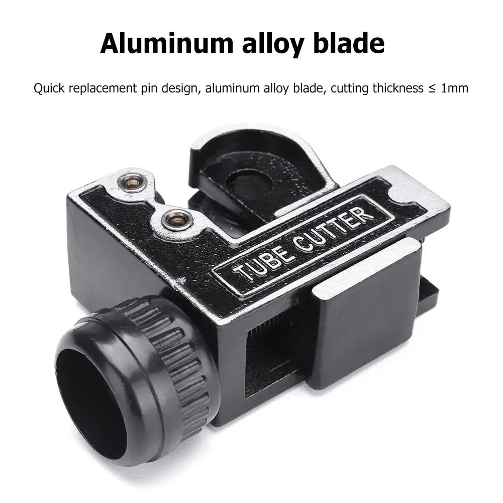 

Steel Aluminum Pipe Cutter Brass Copper Tube Hose Cut Tubing Cutting Hand Tool 3-28mm Pipe Cutter