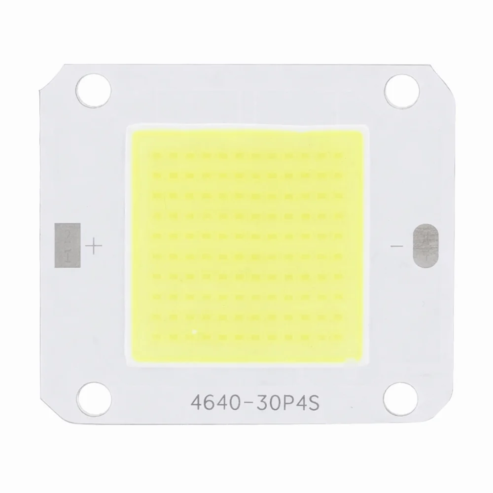 2PCS 12V LED 광원 50W 6000-6500K 통합 광원 통합 COB 3000-3200K 프로젝션 광원 투광등