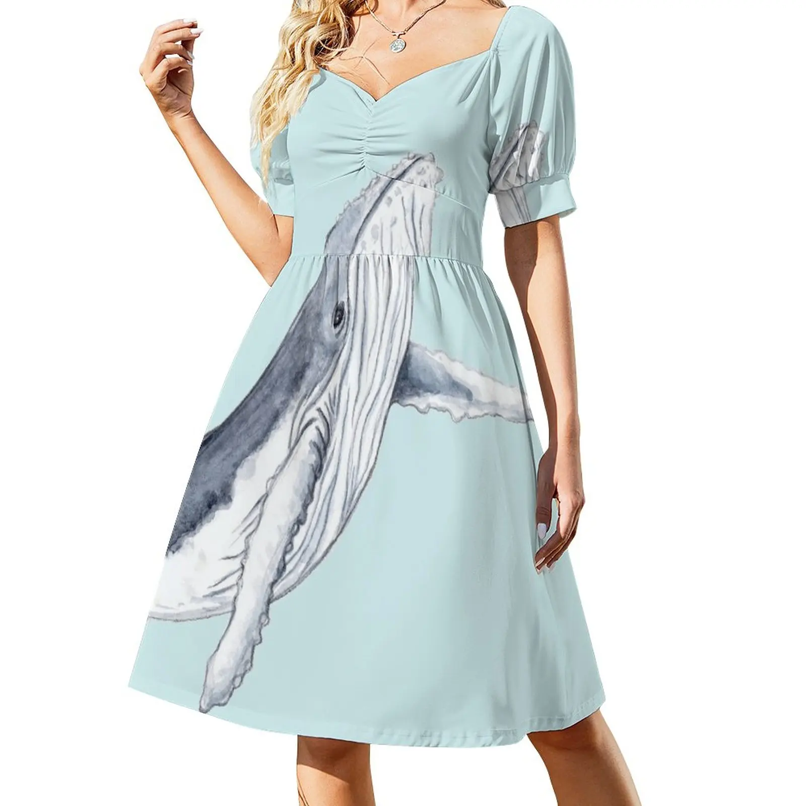 

Humpback whale baby Dress women's fashion dresses Woman fashion