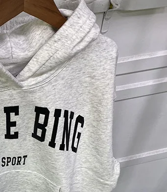 Gray hoodies
