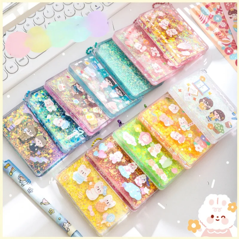 

DIY Quicksand Goo карточка кирпич маджонг карточка блокнот Goo карточка кирпич и ручная учетная запись набор Guka Goo карточная пластина