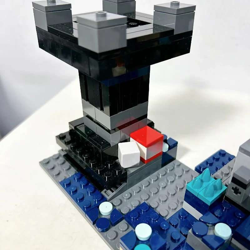 Deep Dark Battle Warden Model Building Blocks Toys for Christmas Birthday Gift 5