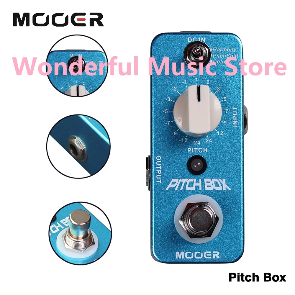 Mooer Mps1 Pitch Box Effect Pedal Loop Parts And Accessories Guitar Kit Transpose Pedal Guitar