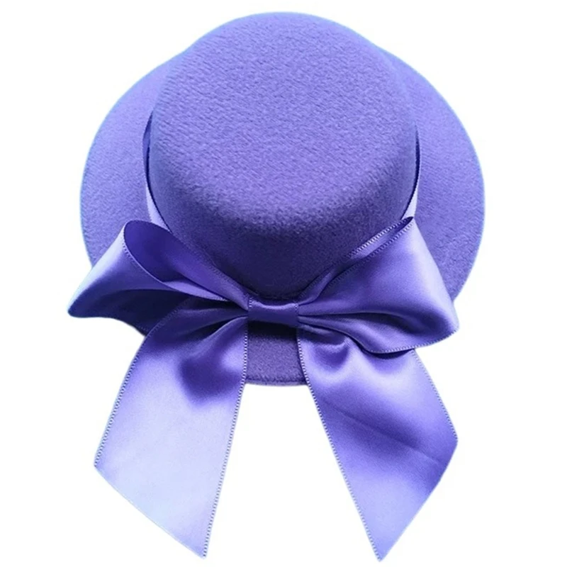 Elegante kleine Hutform Haarspange Lady Party Haarspange Hochzeit Haarnadel für Mädchen – Detail 8