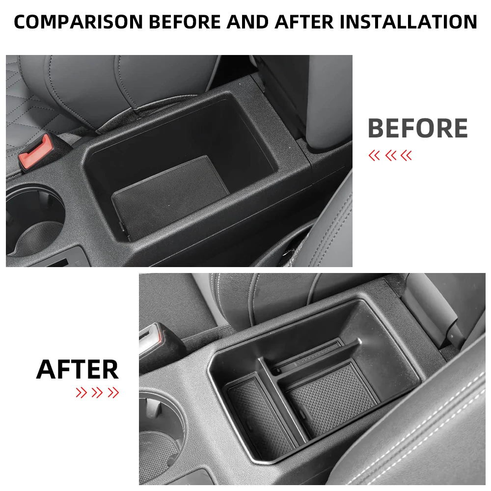 Deluxe Armrest Storage Console Tray Organizer