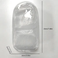 Clear Outdoor Bag For 18cm Cartoon Plush Dolls AC Toys Transparent Mini Kawaii Pouch For Keychain Doll Anime Figure Garage Kit 2