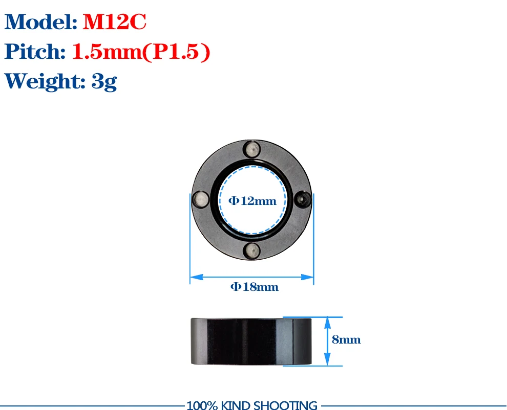 M12 M15 Steckachsmutter für Fahrradrahmen/Gabel 1,5P Rennrad Steckachse Wellenmutter MTB Carbon Gabelrahmenmutter Spieße Schraube Fahrradteile – Detail 9
