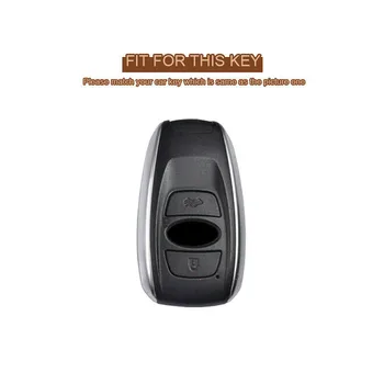 Copertura chiave dell'automobile in lega di zinco per Subaru Legacy XV Forester Outback BRZ SIT accessori coperture protettive della cassa della chiave a distanza automatica 3 Copertura chiave dell'automobile in lega di zinco per Subaru Legacy XV Forester Outback BRZ SIT accessori coperture protettive della cassa della chiave a distanza automatica - Copertura chiave dell automobile in lega di zinco per Subaru Legacy XV Forester Outback BRZ