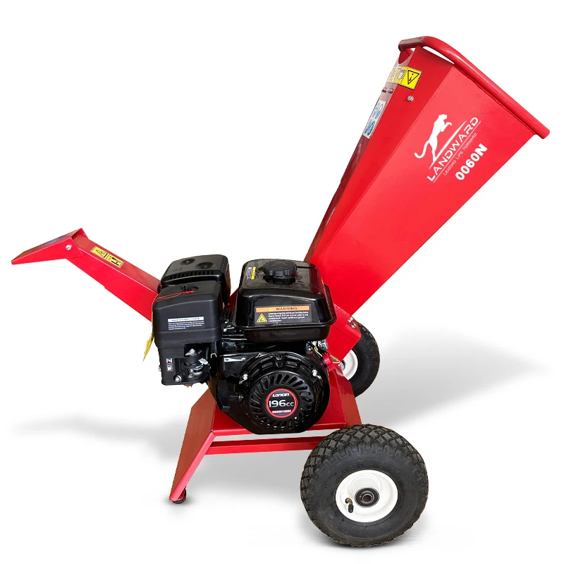 High Quality Small Tree Branch Crusher 15 HP Mini Efficient Wood Cutting Machine Micro Portable Tree Branch Shredder Customized