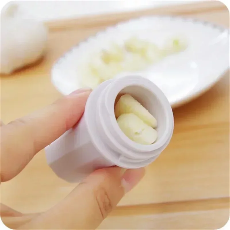 Kitchen Cooking Tools Garlic Press Squeezer Screw Press Peeler Garlic Press Slicer Cutter Cooking Tool Kitchen Accessories