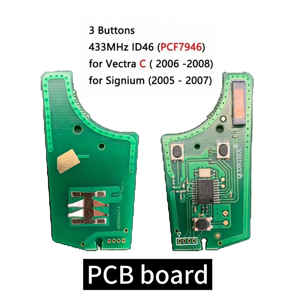 Jingxin Fernbedienung Auto Schlüssel 433 MHZ PCF7941/7946CHIP Für Opel schlüssel/Vauxhall schlüssel Astra Schlüssel Zafira Schlüssel Corsa Schlüssel Vectra C Schlüssel 736-743-A – Detail 10