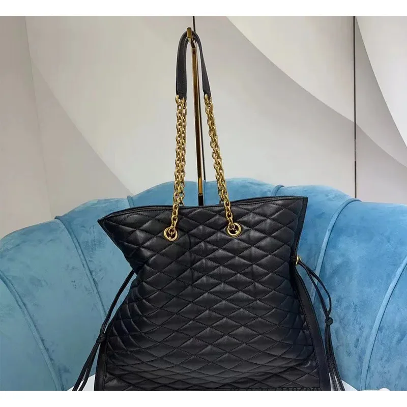 

Top Quality Leather Bag With Diamond Grid Single Shoulder Diagonal Cross Shopping Fashion 2024 Free Shipping