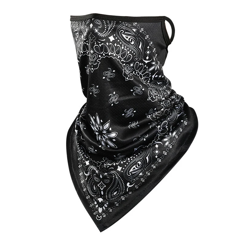 Camouflage Ice Silk Balaclava for Summer Sports and Outdoor Activities