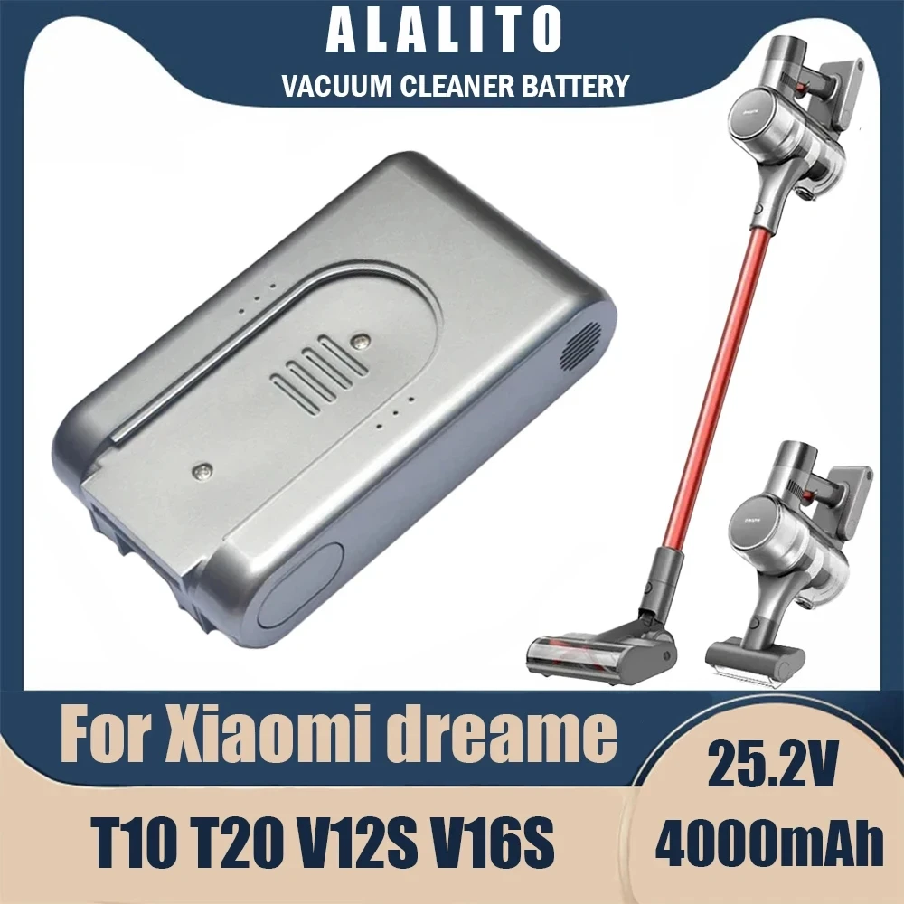 

New Replacement Battery For Xiaomi Dreame Vacuum Cleaner T10 T20 V12S V16S Handheld Cordless Vacuum Cleaner Accessory Parts