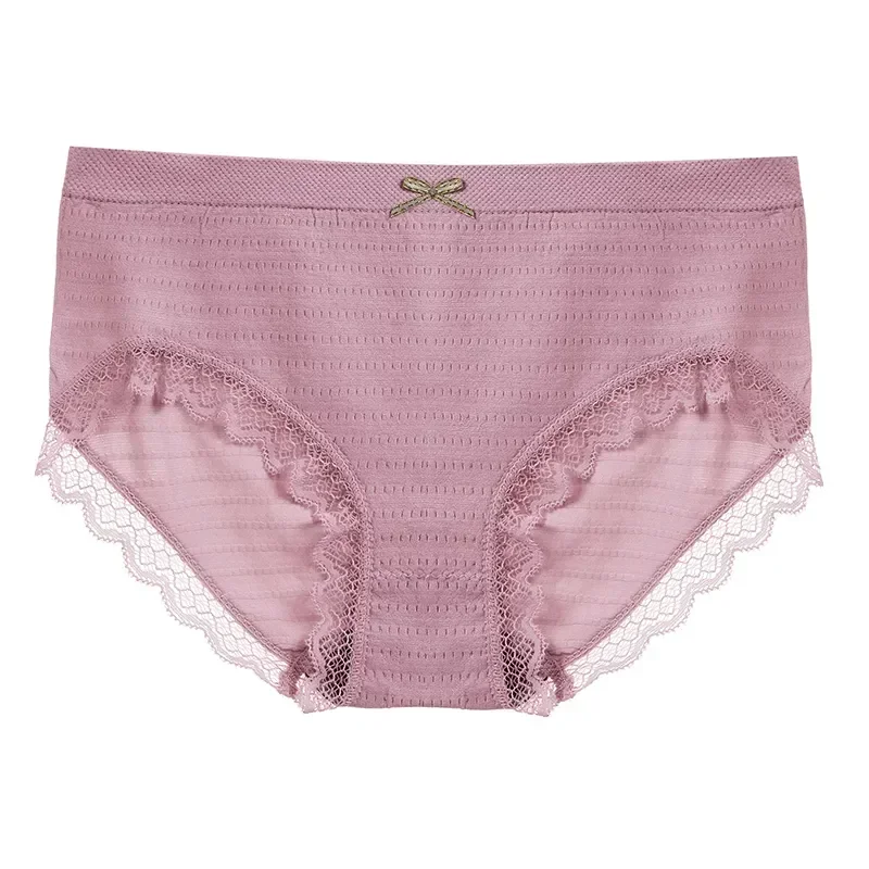

Sweet Panties Sports Breathable Underpants Seamless Warmsteps Underwear Women's High Elastic Lingerie Panty Briefs 5pcs/set Soft