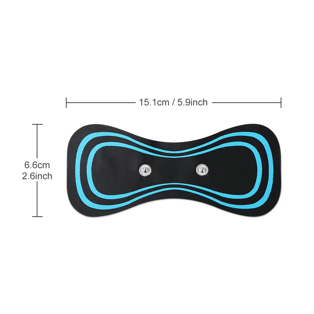 Cervical Massage Pads Replacement Neck Massager Patches Self Adhesive Massage Stimulator Sticker for Shoulder Back Pain Relief