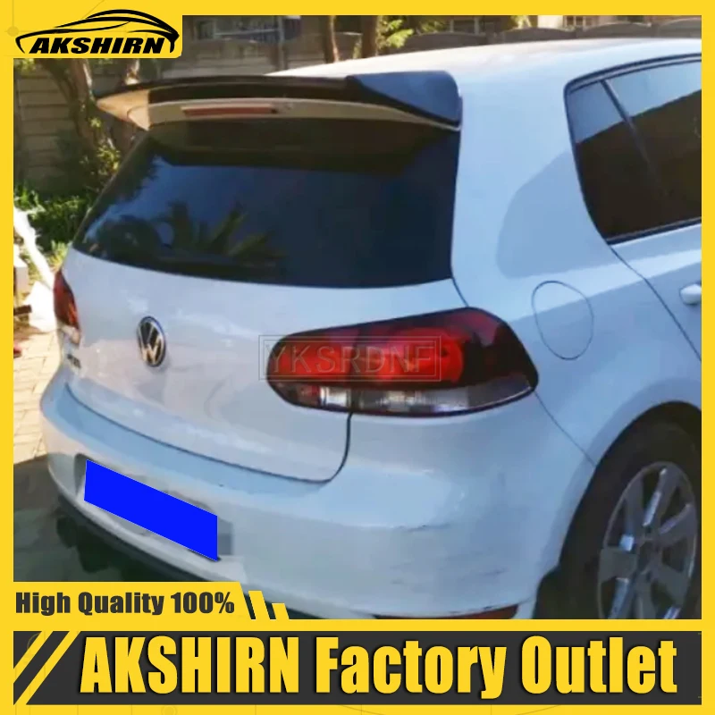 2008-2013 Per Volkswagen Vw Golf 6 Mk6 Gti R Spoiler Lunotto Posteriore Spoiler Vw Golf Spoiler Posteriore Per Volkswagen Golf 6 Gti/R20