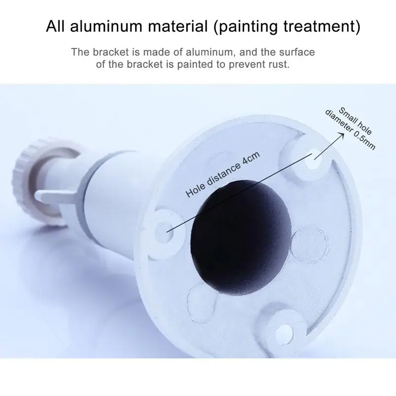 Adjustable Metal Wall Mount For ARLOGO/ARLO PRO/ARLO ULTRA/WYZE CAM/EUFYCAM E/2C Home Camera Outdoor Indoor Mounting Bracket