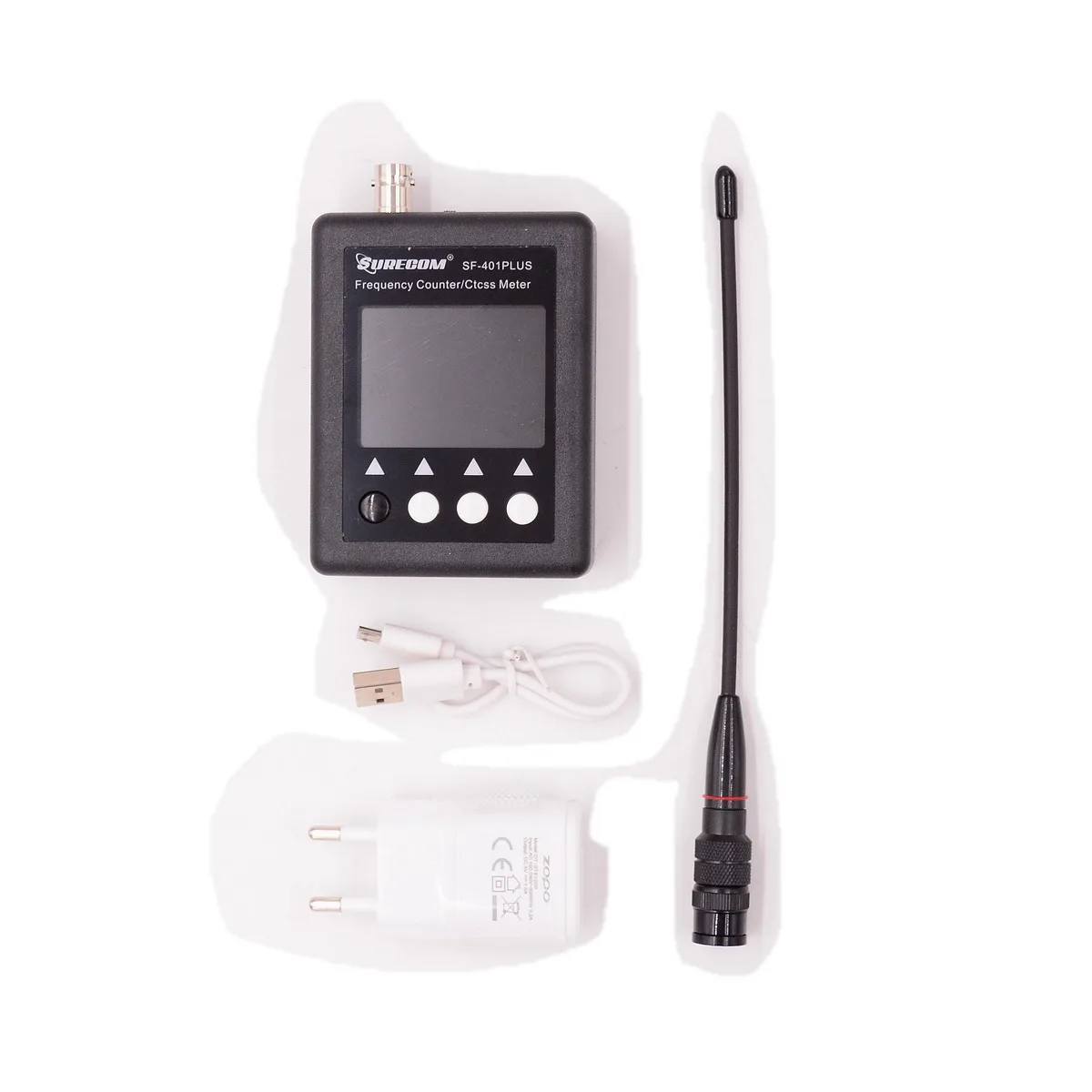 Wireless Frequency Counter Surecom SF-401 Plus Digital BNC Type 100Mhz-3000Mhz Decoder for HAM Radio CTCSS CDCSS Tester Meter