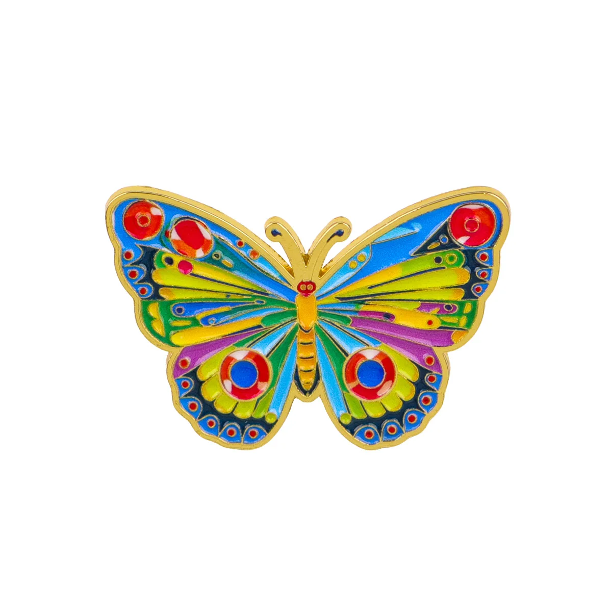 Eat The Rich Enamel Lapel Pin – Bold Accessory for Hats, Clothes, Backpacks & More