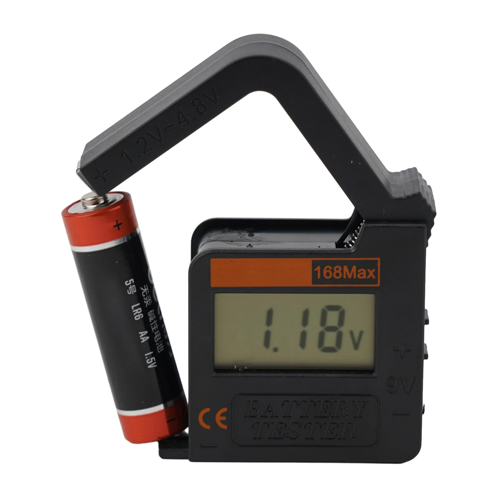 

Portable Battery Tester Portable Battery Tester Power Test Smooth Lines Battery Voltage Tester Digital Battery