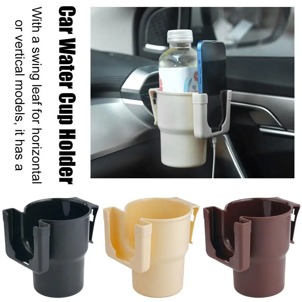 

Car Cup Holder Air Vent Outlet Drink Coffee Bottle Holder Car Water Cup Position Accessories For Beverage Phone Coffee Bott J5C4