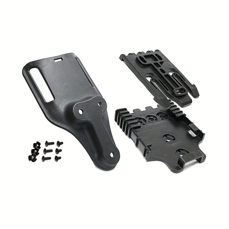 

Quick Locking System Bundle Kit Fork and Duty Receiver Plate, for Duty Holsters and Accessories Belt Low Ride Mid Ride