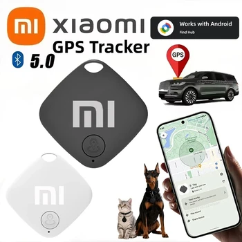 Xiaomi rastreador gps google certificado tag pet item dispositivo anti perda idosos crianças carteira localizador para android google's encontrar hub app