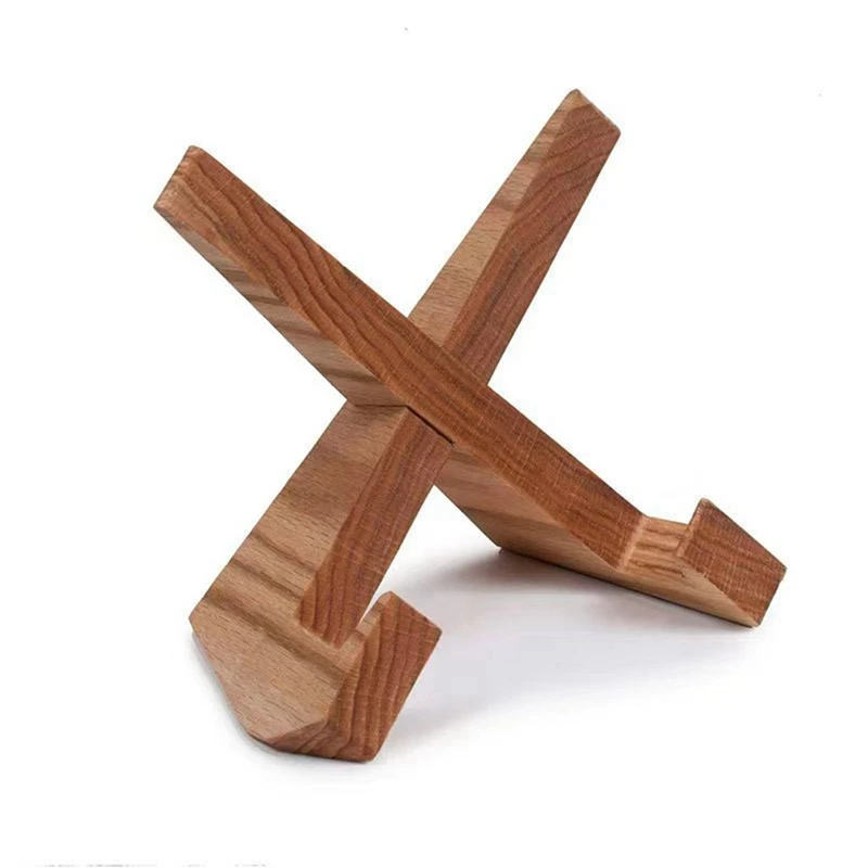 

1 PCS Cookbook Stand Handmade Wooden Cookbook Holder For Display Stand, Farmhouse Cook Book Stand