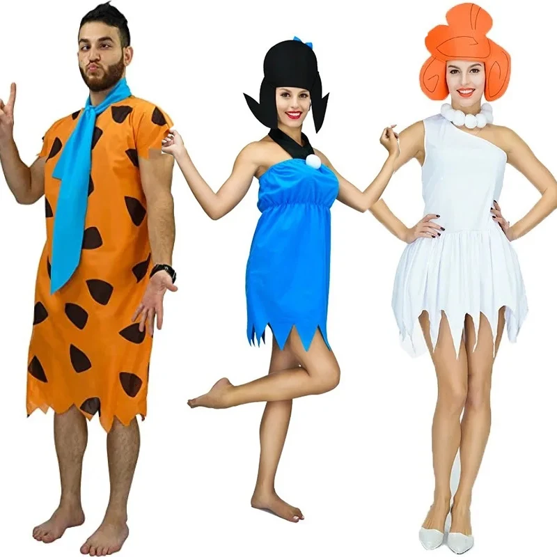Costume Da Uomo Adulto Wilma Flintstone Da Donna