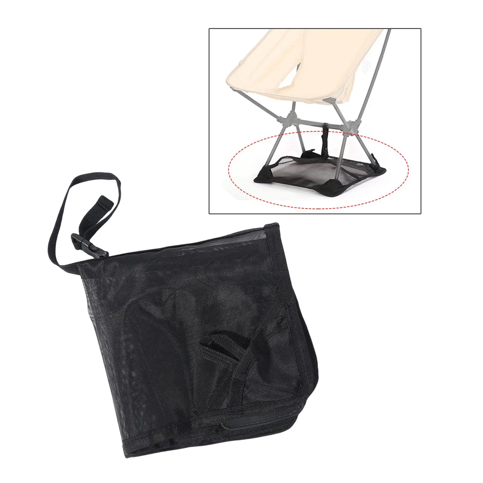 Portable Anti-Collapse Mat for Folding Camping Chair Without Chair Prevent from Sinking Beach Comfortable Folded folding chair