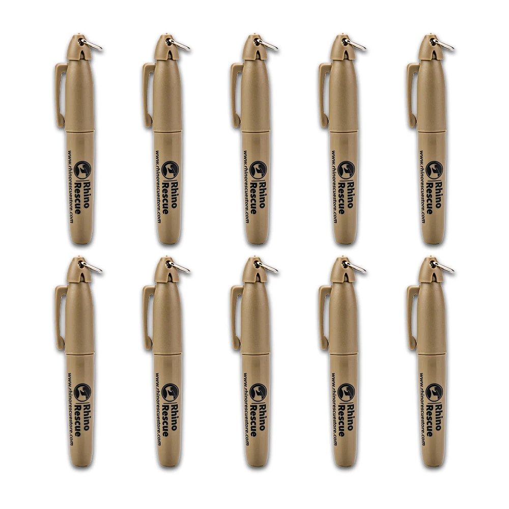 Tactical Pen Rhino Rescue Tactical Pen &ndash; Marker pen Tactical Gear & Gift For Camping Hiking