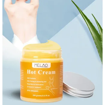 250g Melao Hot Cream Body Massage Gel Anti-Cellulite Fat Burner Weight Loss Cream Slimming Cream Massage Anti-Cellulite Skincare